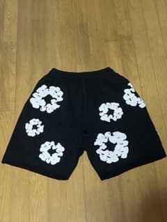 DENIM TEARS ハーフパンツ ブラック Sのサムネイル