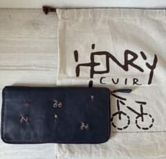 美品】HENRY CUIR アンリークイール ☆長財布 JUMBO 保存袋付き - メルカリ