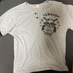 10/18まで　EDWIN スカルプリント Tシャツのサムネイル