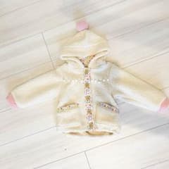 へいちゃん様専用！新品！ふわふわあったかアウター☆90のサムネイル