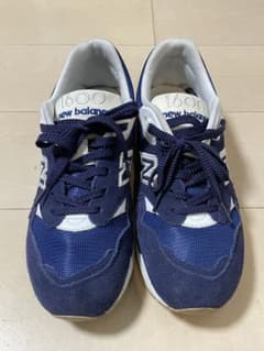 New Balance 1600 ネイビー スニーカー - メルカリ