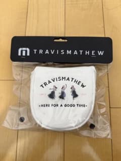 TravisMathew マレット型 パターカバー ハワイアン柄 白 新品未使用のサムネイル