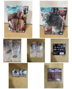 이치방쿠지 진격의 거인A상 갑옷의 거인 라스트원상 짐승의 거인 +α