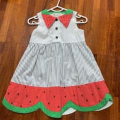 BABY CHEER  スイカワンピース 90のサムネイル
