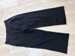 ユニクロ　ウォッシャブルリブニットパンツ　Lサイズのサムネイル