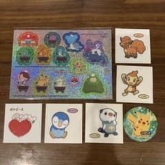 ポケモン ホログラムシール 銀座コージーコーナー　非売品　ぽこあポケモンのサムネイル