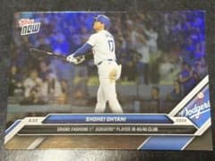 Topps Now 584 SP 大谷翔平 40/40 Club 2024のサムネイル