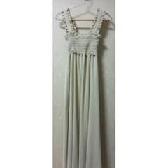 coca ロングワンピース キャミワンピース ベージュ