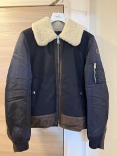 MONCLER 状態良好PLOVAN ダウンジャケット　ムートン、革最高級モデルのサムネイル