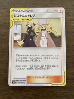 ポケモンカード シロナ&カトレア ノーマル - メルカリ