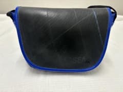 SEAL(シール)ショルダーバッグ ブラック/ブルーのサムネイル