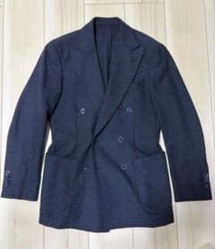 CUSTOM TAILOR BEAMS DRAPPERS ダブルジャケット S CUSTOM TAILOR BEAMS DRAPPERS ダブルジャケット S - メルカリ