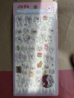 下*ン様 ボンボンドロップシール　ノンタンのサムネイル