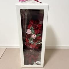 【新品未使用】 プレゼントに 薔薇　花束　造花のサムネイル