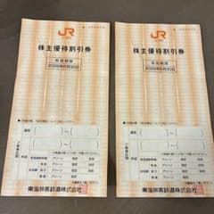 株主優待割引券 東海旅客鉄道株式会社のサムネイル