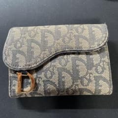 Cristian Dior サドル トロッター 二つ折り財布 - メルカリ
