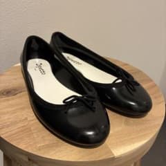 Repetto Black Ballet Flats, Size 37