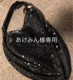 あけみん様専用⭐️スパンコール 黒 バッグ⭐️のサムネイル