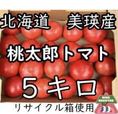 北海道美瑛産　甘くてジュージー！桃太郎トマトのサムネイル