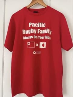 SUZUKI RUGBY Tシャツ トンガ　日本　Ｏサイズのサムネイル