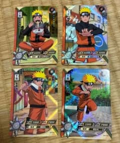 NARUTO 中国版 KAYOU R ナルト 4枚セット 海外版 うずまきナルト