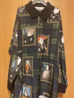 ＆ellecy ネコキゾクチェックシャツのサムネイル
