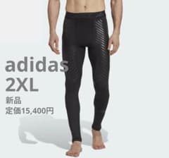 <新品>定価15400円　adidas スポーツタイツ　テックフィット　L 黒 新品 adidas アディダス スポーツタイツ 2XL テックフィット - メルカリ