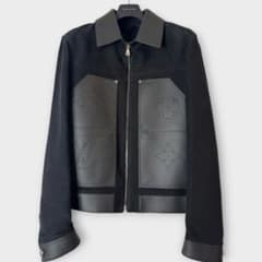 新品未使用】LOUIS VUITTON ミックスレザーブルゾン 56 - メルカリ