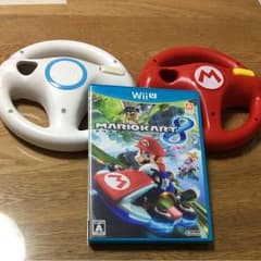 Wii Uマリオカート8 ハンドルのセットのサムネイル