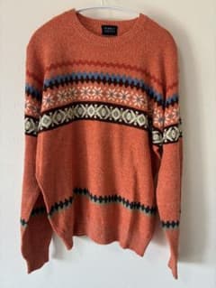 PEARLY GATES パーリーゲイツ ニット セーター オレンジ　2(L)のサムネイル