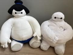 [신품 태그 첨부]디즈니 베이 맥스 봉제인형 2종 세트