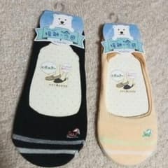 ⇩期間限定値下げ/新品未使用接触冷感 フットカバー2足セット 23〜25cmのサムネイル