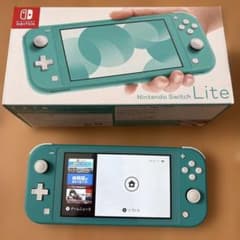 Nintendo Switch Lite ターコイズ 本体 - メルカリ