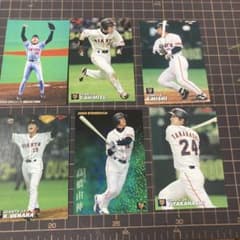 読売ジャイアンツ プロ野球カード 6枚セット - メルカリ