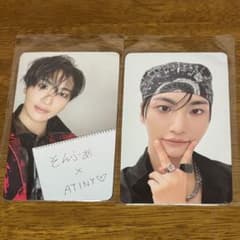 ATEEZ BAD ソンファ FC特典 トレカ 2枚セットのサムネイル