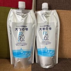ペット用高機能水　大地の雫　500ml×2本のサムネイル