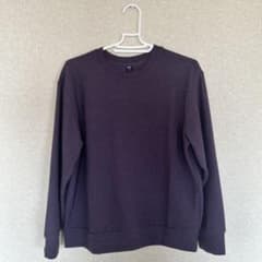 き*ぬ様 UNIQLO M パープル 長袖セーターのサムネイル
