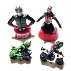 仮面ライダー フィギュア まとめ売り ハッピーセット ＆ ダッシュライダーのサムネイル