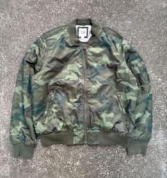 blacccck gap ma-1 フライトジャケット 迷彩 blacccck 様専用gap ma-1 フライトジャケット 迷彩 - メルカリ