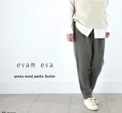 新品 エヴァムエヴァpress wool pants - メルカリ
