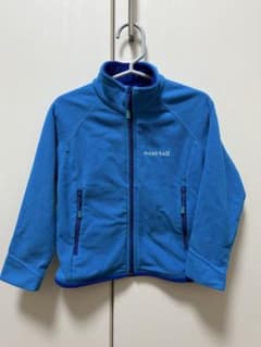 ゆ*ゆ様 mont-bell キッズ フリースジャケット 100cm ブルーのサムネイル