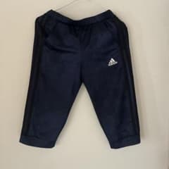 adidas キッズ ハーフパンツ ネイビーのサムネイル