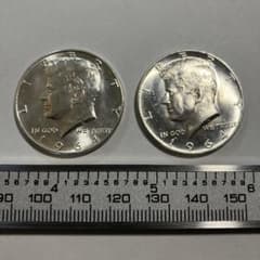 アメリカ ハーフダラー ケネディ 銀貨 旧貨幣 コイン slv900 1964