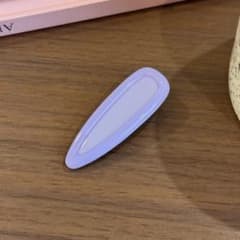 ラベンダー 水滴型 ヘアピン シンプルのサムネイル