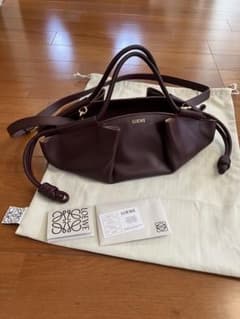 LOEWE パセオバッグ バーガンディのサムネイル