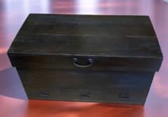 佐賀の古民家より☆アンティーク 骨董☆李朝箪笥 バンダジ 収納箱