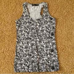 【SALE】タンクトップ ペイズリー柄のサムネイル