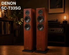 DENON SC-T33SG デノン トールボーイスピーカー ペア - メルカリ