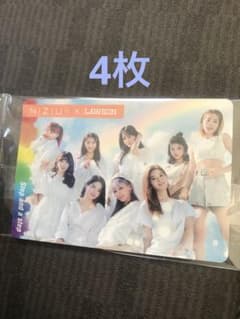 NIZIU × LAWSON ステッカー×4枚のサムネイル