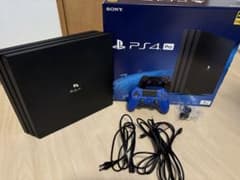 【中古美品】Sony PS4 Pro 1TB 4K HDR 本体のサムネイル